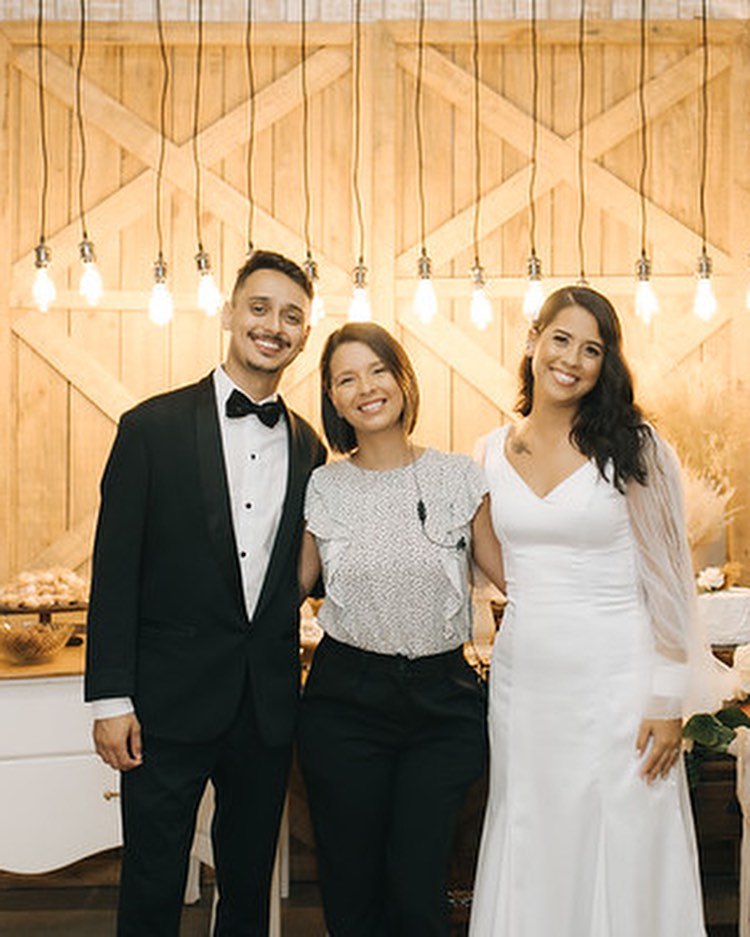 Casal atendido pela Lídia Costa Cerimonial